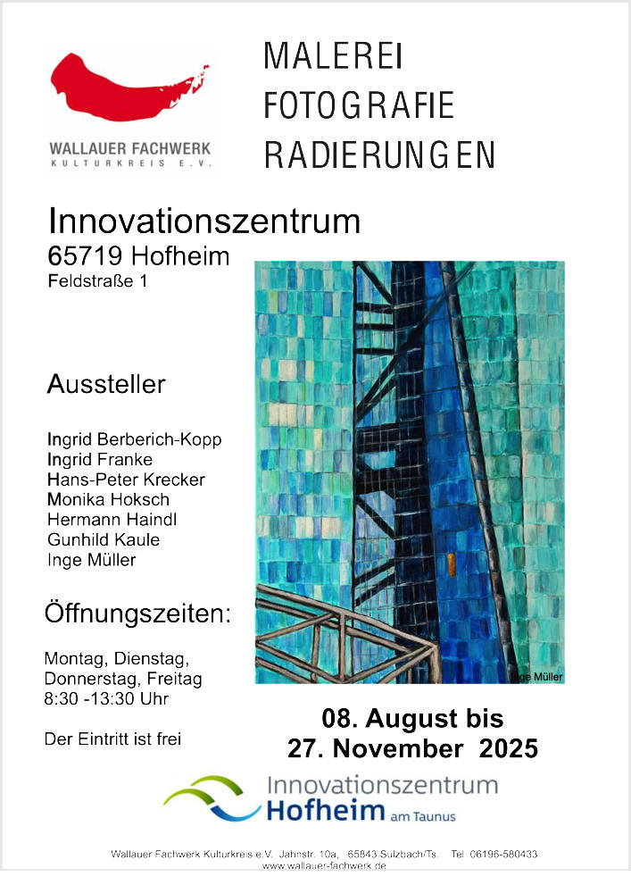 Mehr über den Artikel erfahren Kulturkreis stellt im Innovationszentrum aus