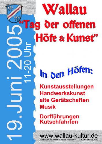 Höfe und Kunst 2015 Das Plakat
